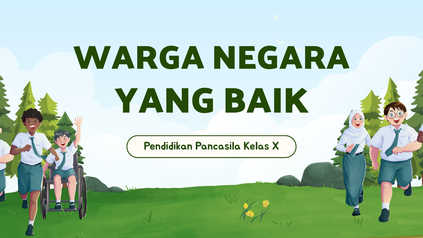 Menjadi Warga Negara yang Baik Presentasi Ilustratif